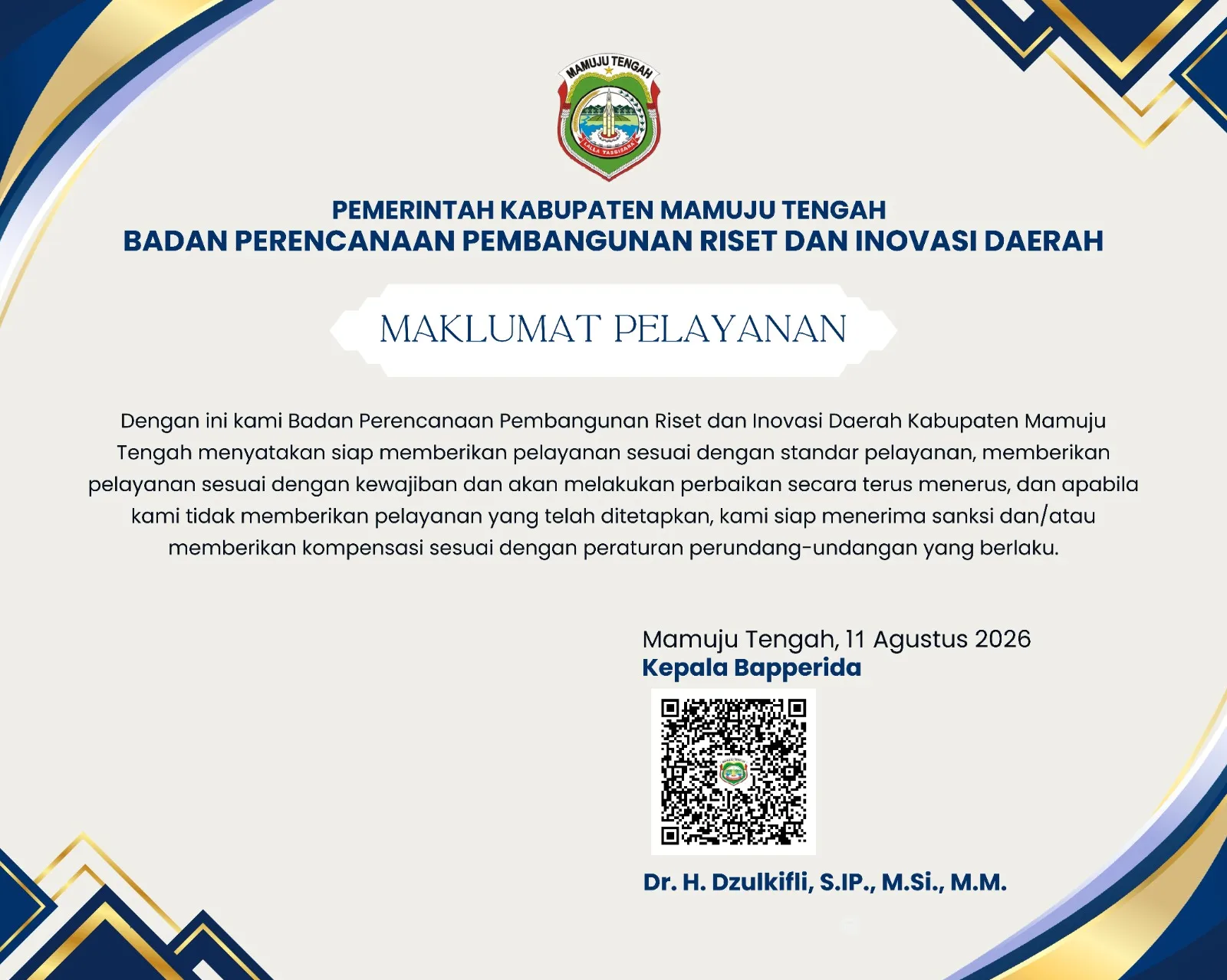 Maklumat Pelayanan