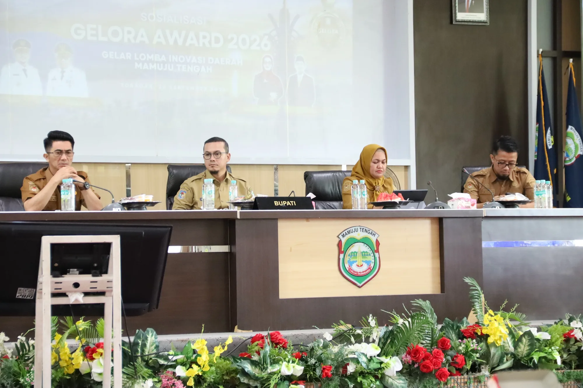 Bupati Mamuju Tengah, Dr. H. Arsal Aras, SE.,M.Si